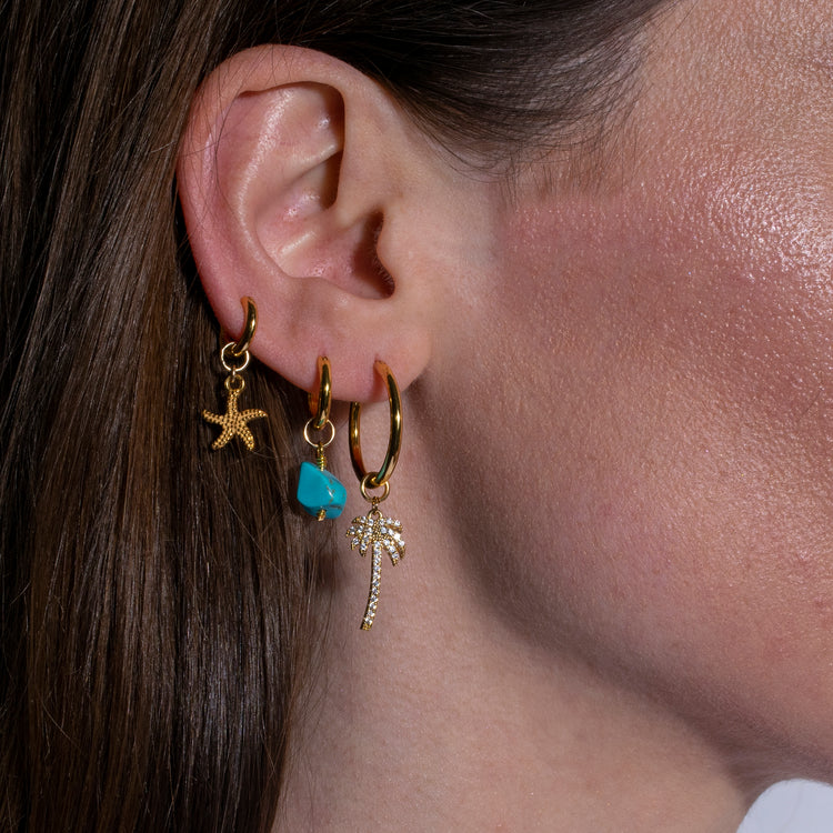Tilly Earring Charm in Gold